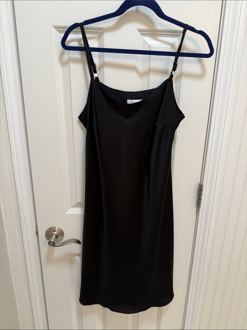 Calvin Klein Classic Black Slip Dress